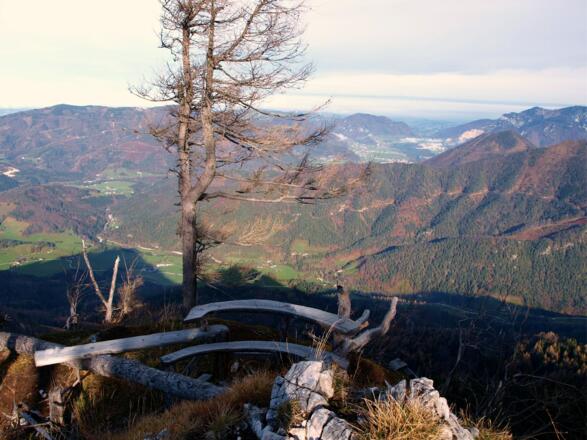 Aussichtsplattform 1345m am Kleinen Spitzberg
