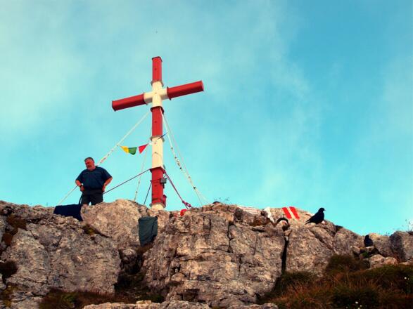 Warscheneck-Gipfelkreuz 2388m