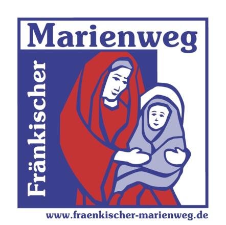 Wegmarkierung Fränkischer Marienweg