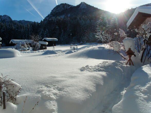 Blick auf den kleinen Kienberg