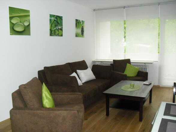 Wohnzimmeransicht1 Ferienwohnung Liebel