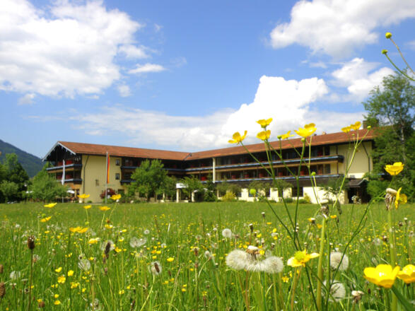 Hausansicht im Sommer