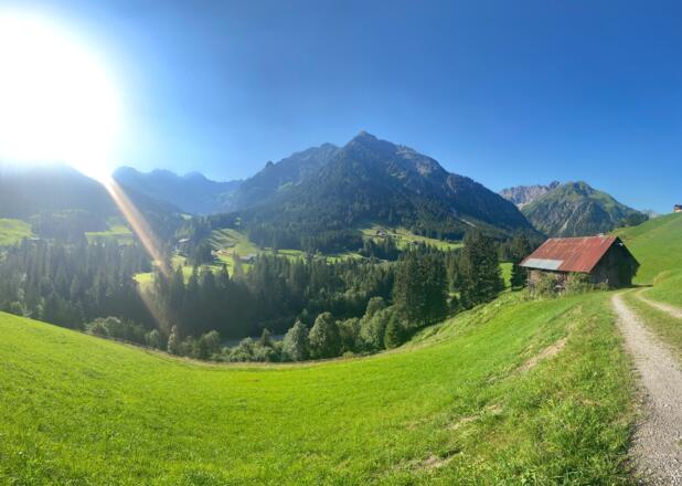 Ausblick in das Wildental