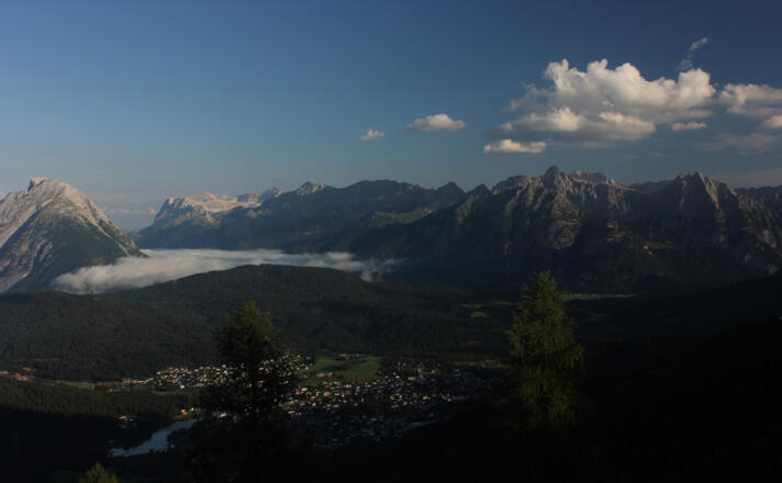 Blick Richtung Wetterstein