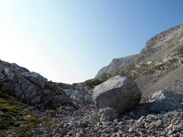 Ende Latschenzone um 1960 m