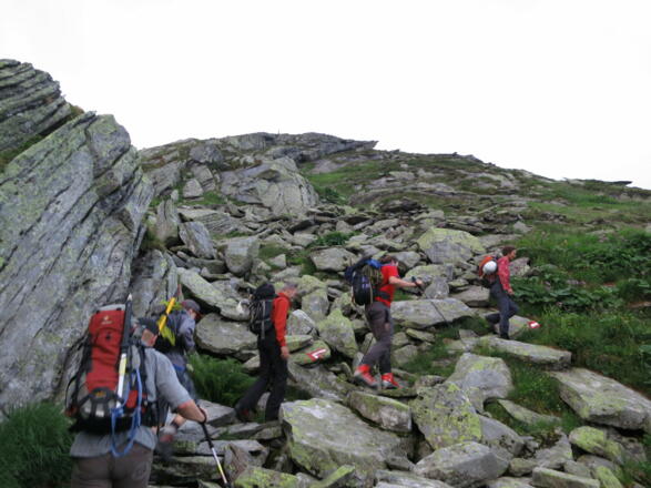 Wanderweg Richtung &quot;Am Horn&quot;