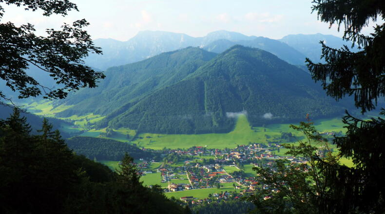 Talblick vor dem Felsentor um 880m