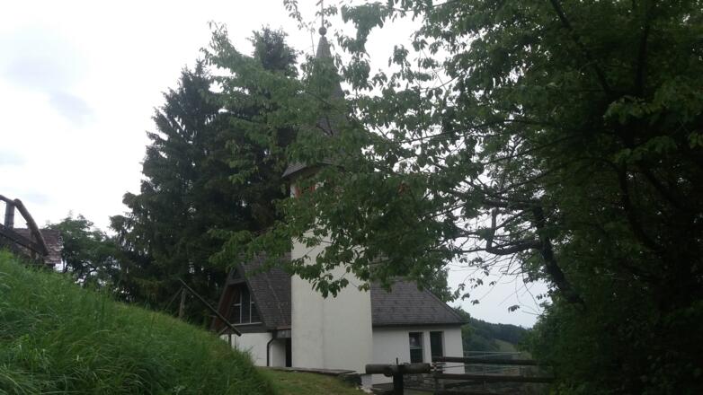 St. Anna Kirchli, kleines Gotteshaus kurz vor unserem Ziel.
