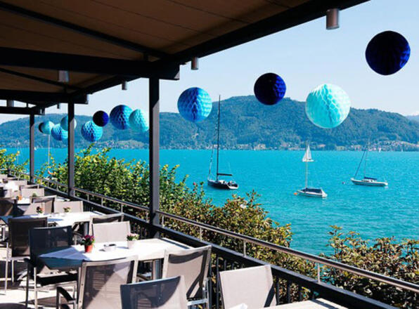 Das Attersee Restaurant, Sonnenterasse, Attersee am Attersee