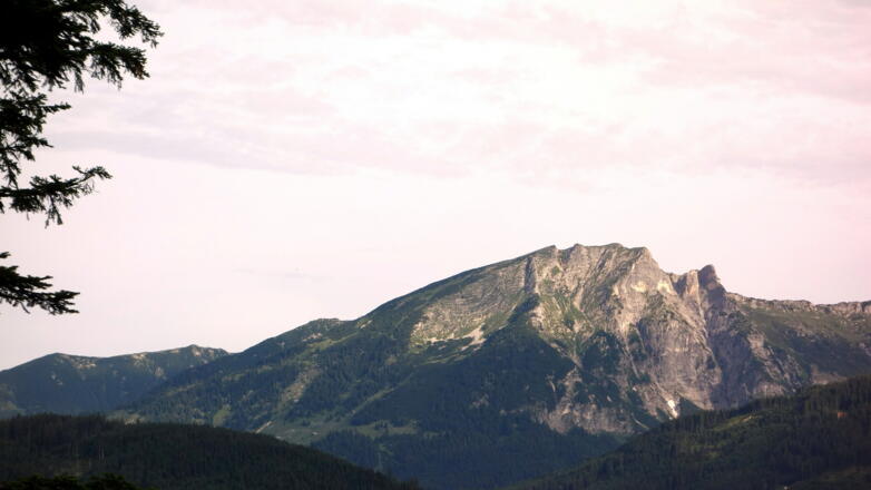 Gamsfeldblick am Morgen &lt; 1130m