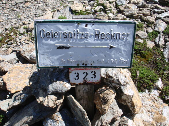 am Weg zu Geier und Reckner