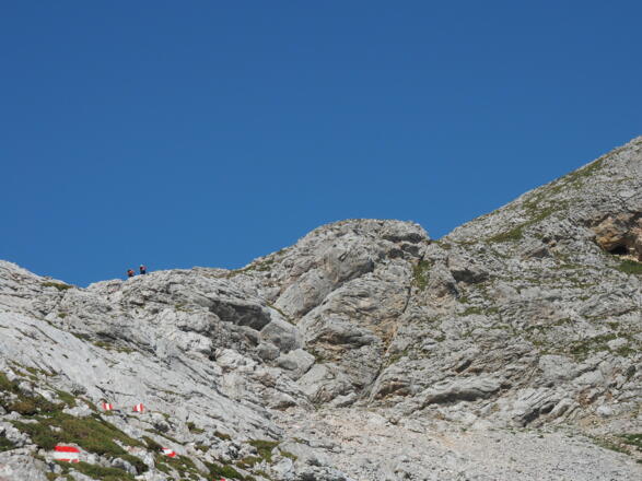 Steilstufe von ca. 2090m bis 2.250m
