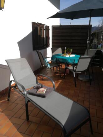 Erholung auf der Terrasse