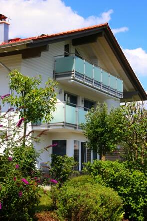 Terrasse Ferienwohnung Chiemsee-Edelweiß