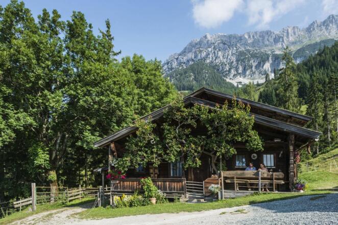 Scheffau_Hinterschießling Alm_Wilder Kaiser