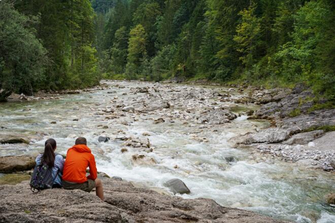 Rast Wanderung Kaiserklamm Brandenberg Tirol