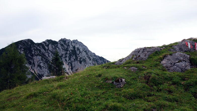 Hohe Scheibe 1659m mit Plassen