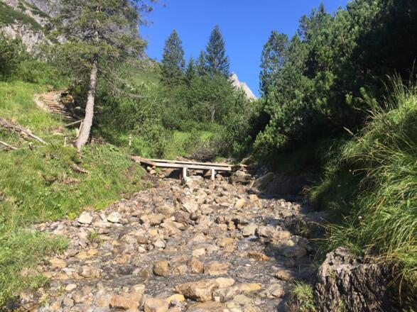 Gemstelhütte Treppen