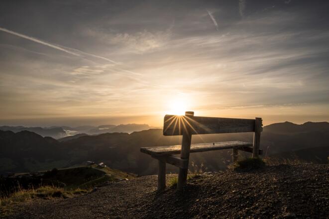 Sonnenaufgang am Wiedersberger Horn
