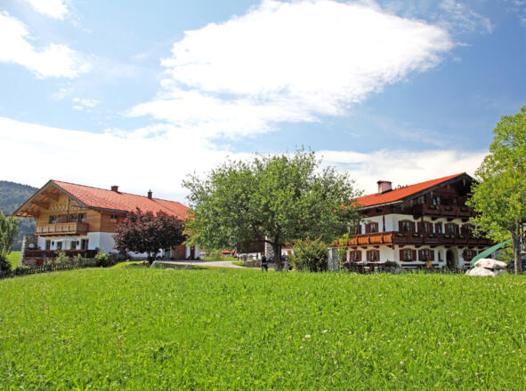 Hausansicht im Sommer