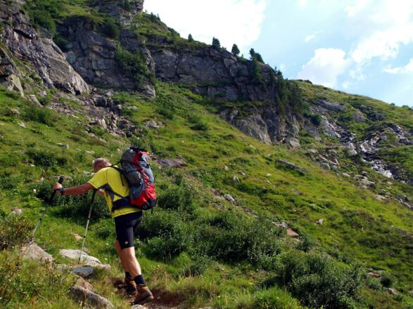 Hüttenanstieg um 2040m