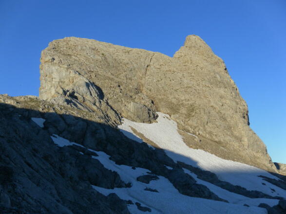 Wildalmkirchl Anstieg von links nach rechts