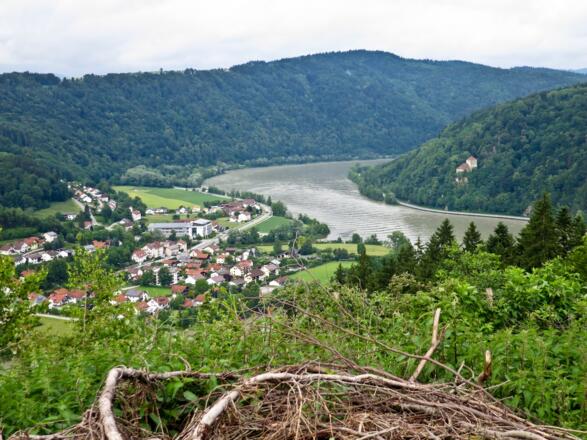 Blick auf Burg Krämpelstein