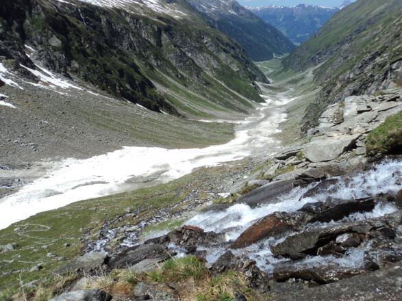 Habachtal - Blick nach Norden Tal auswärts