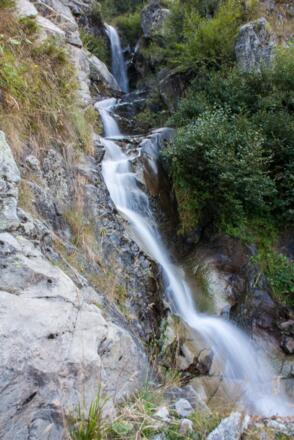 Wasserfall am Fahrweg