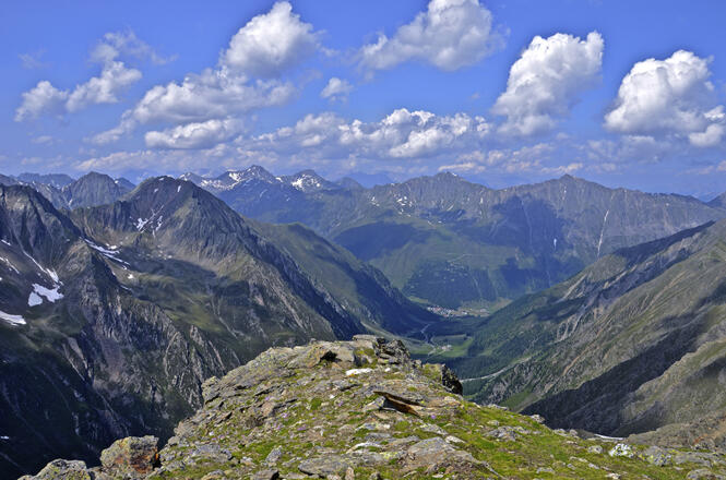 Blick nach Norden vom Zischgeles.
