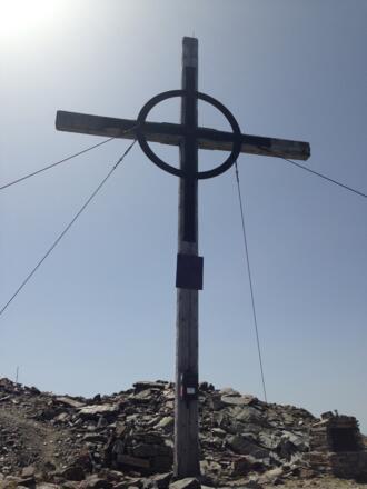 Gipfelkreuz am Glungezer