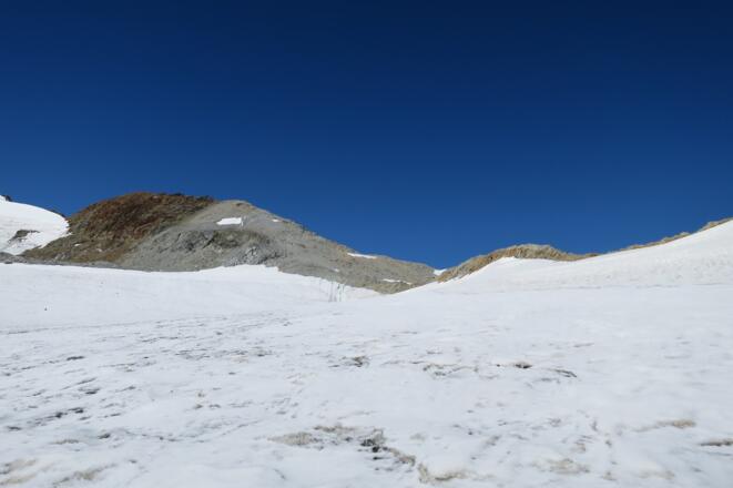 Hier nochmals der Gipfelaufbau von den Hohen Wänden.