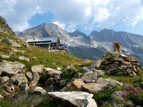 Kasselerhütte 2178 im Blick