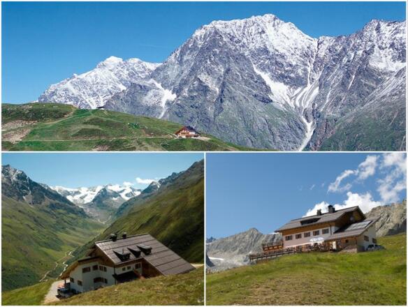 Die Rifflseehütte - Quartier der 2. Nacht