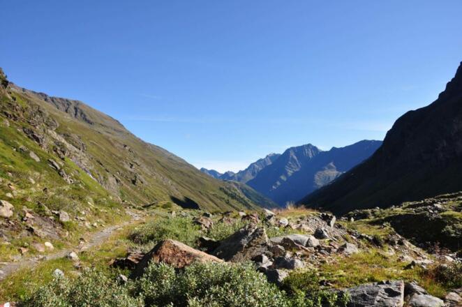 Der Fuldaer Höhenweg - ein wunscherschöner Steig oberhalb des Taschachtales