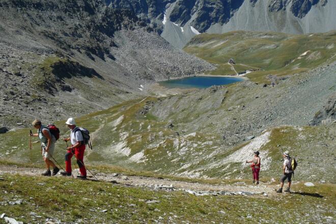 Unterhalb der Roten Lenke