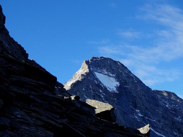 Schrammacher mit einem Teil des NO-Grates