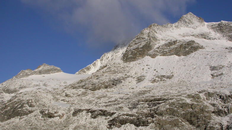 Barmer Spitze mit Neuschnee