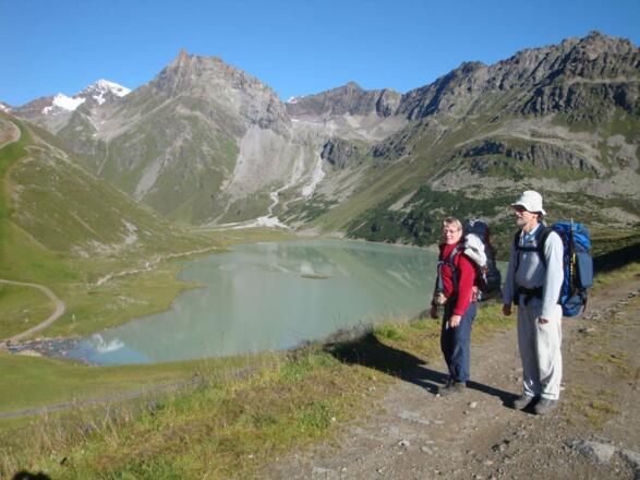 Wem die 2. Etappe zu kurz war - Eine Rundtour im den Rifflsee schafft Abhilfe!