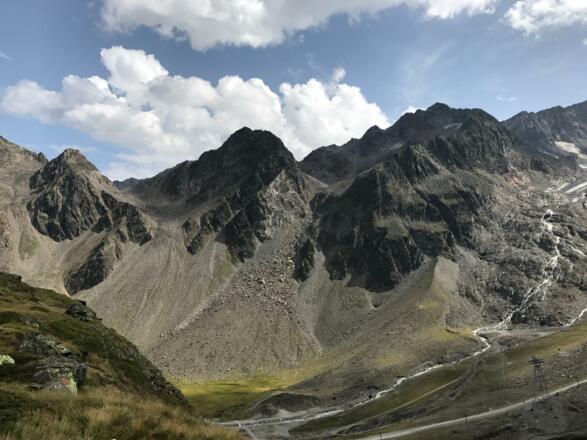 Blick Richtung Dresdner Hütte