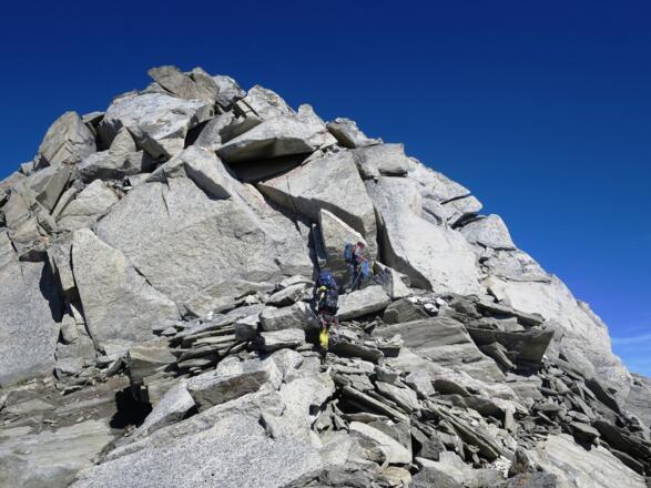 ... und Gehgelände im Wechsel.
