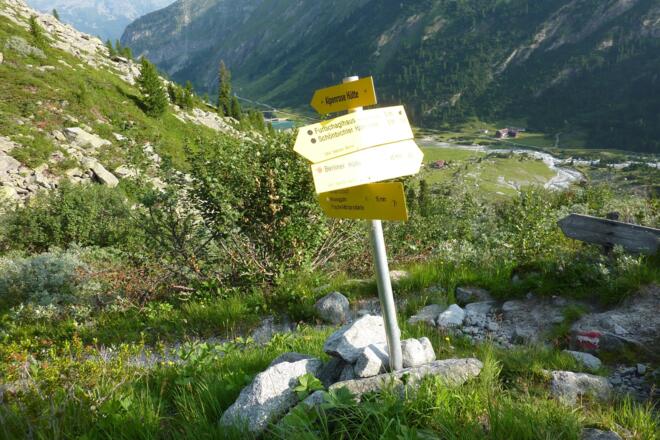 Abstieg zum Gasthof Alpenrose