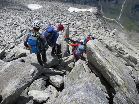 ...  gut und flott begehbar.