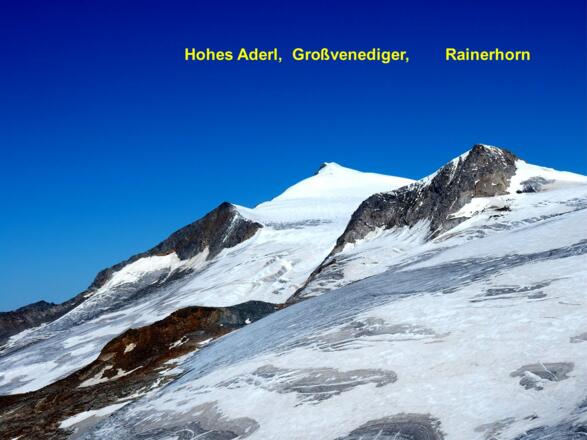 Blick von der Weißspitze zur Venedigergruppe