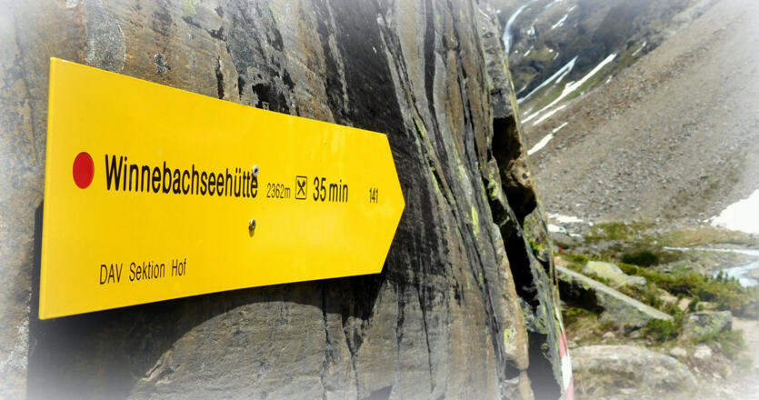 Ab der Winnebachalp sind es nur noch 35 Minuten bis zur Winnebachseehütte.