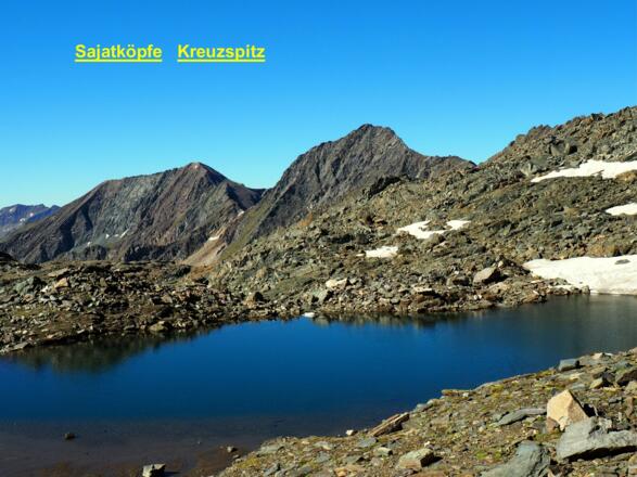 Lacke 2.920m mit Kreuzspitze