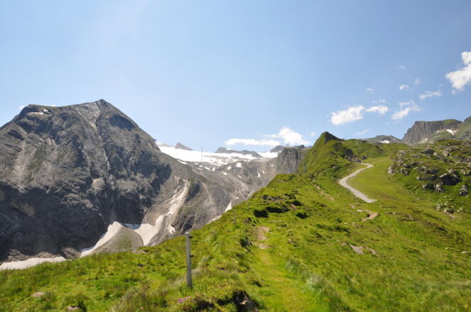 Schritt für Schritt kommen Kitzsteinhorn und damit die Krefelder Hütte näher