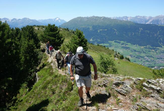 Aufstieg Hochzeiger / Zollkreuz
