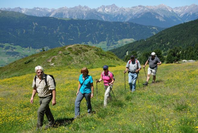 Aufstieg vom Hochzeiger