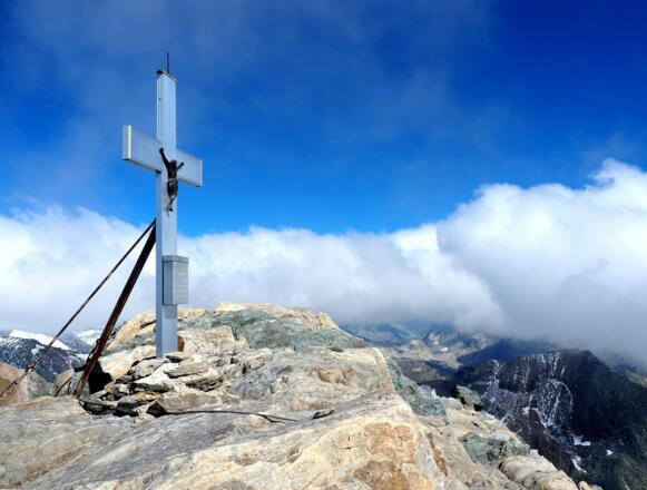 Gipfelkreuz Hoher Eichham 3.371m
